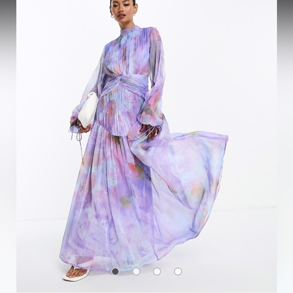 ASOS Multicolor Maxi Dress - Picture 1 of 2